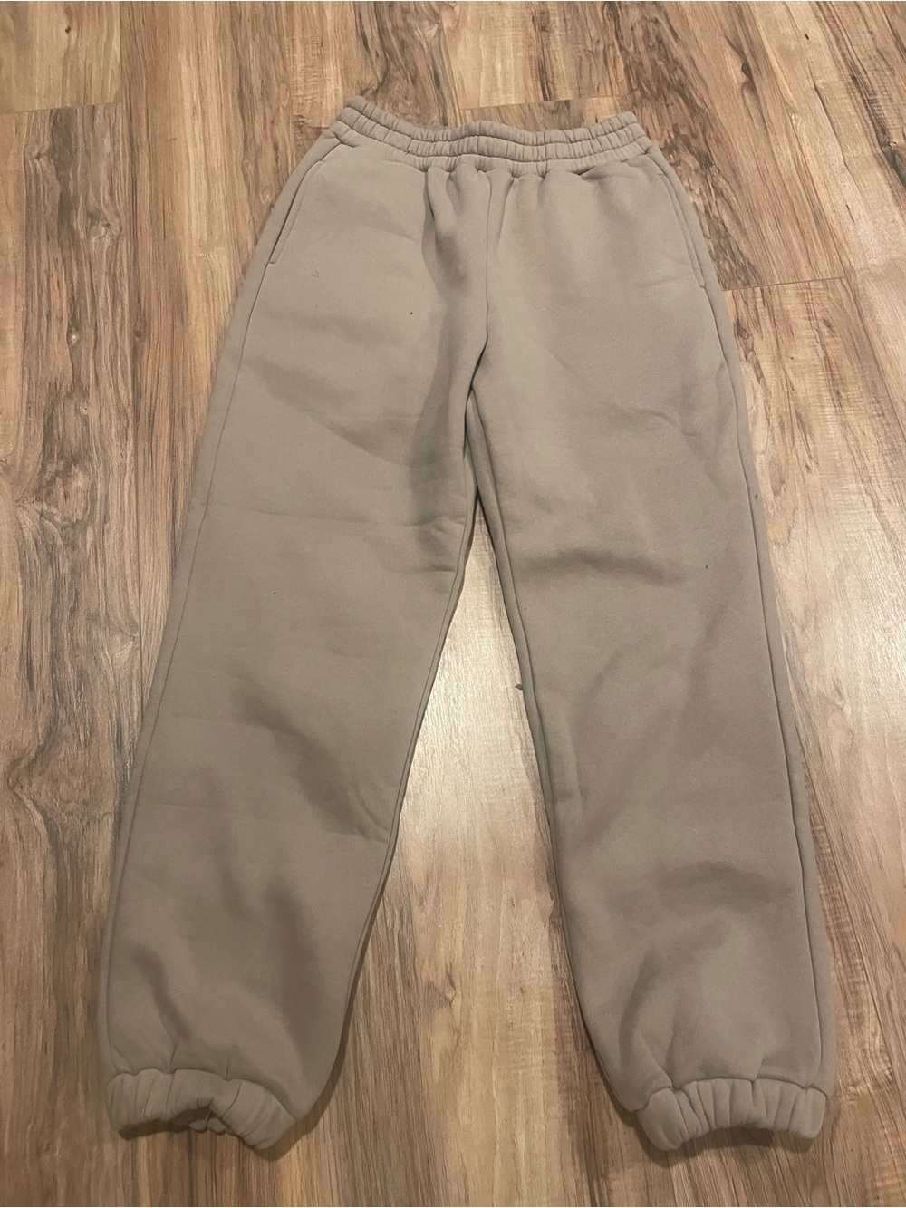 Unisex Comfrt Casual Elastic-Waist Sweatpants - Taupe